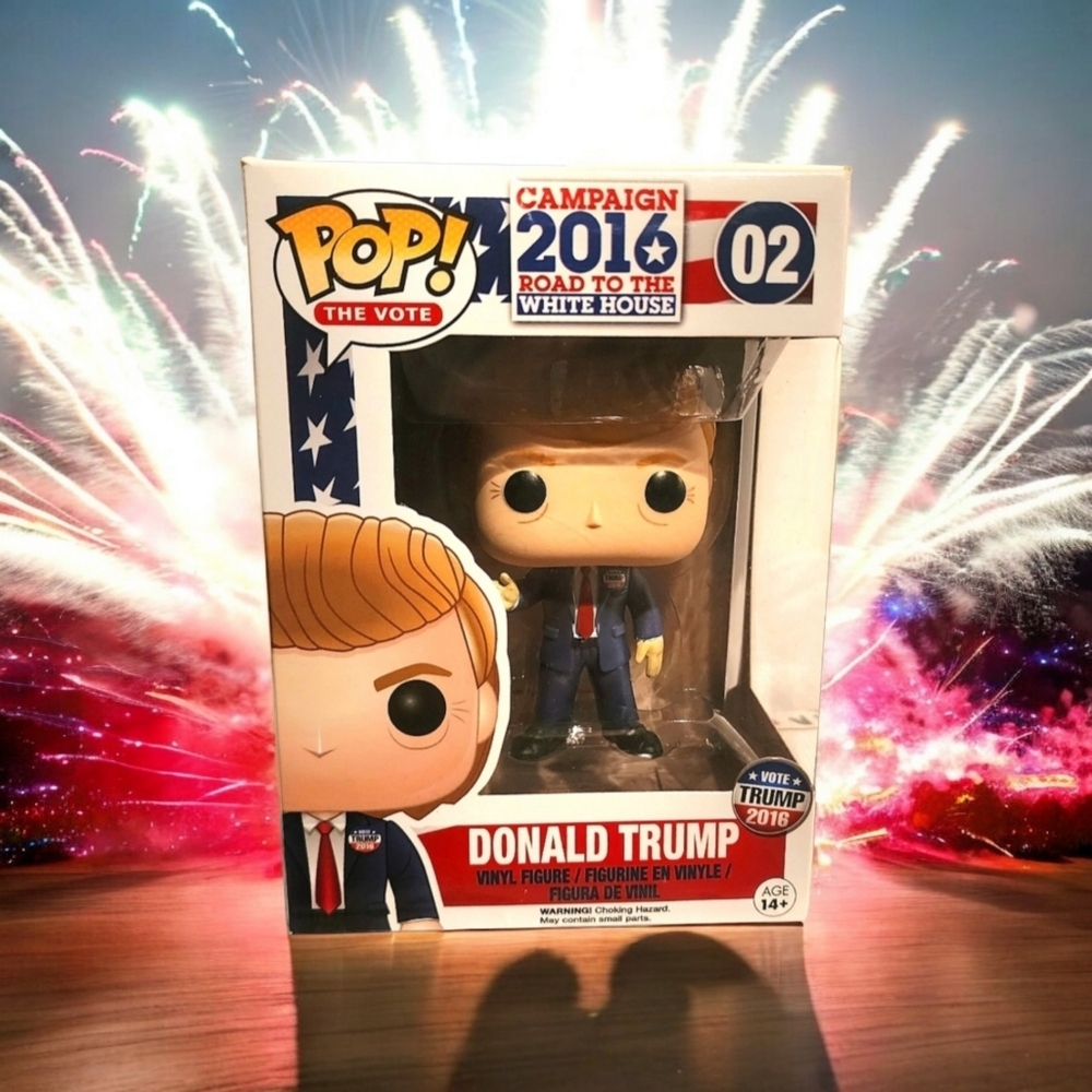 Funko Pop! Donald Trump #02; 2016 Presidential Candidate & 45th President